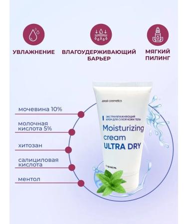 Areal Cosmetics Legs arms and body with urea moisturizing 150 ml - Buy Online on GoSupps.com