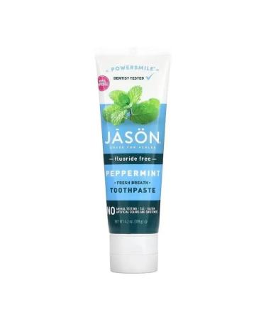 Jason Natural Whitening toothpaste peppermint 119 g