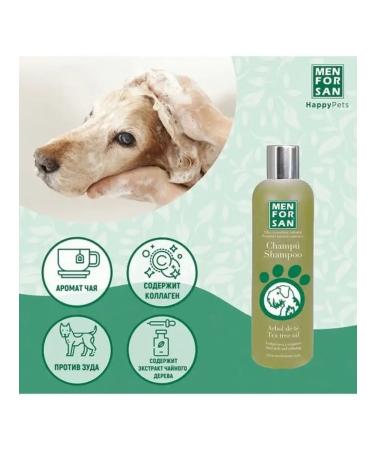 Men For San Natural shampoo with tea tree for irritations for  - Buy Online on GoSupps.com