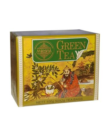 Mlesna Green tea "Green Tea" according to Chinese tech. 50 pack. 2 gr