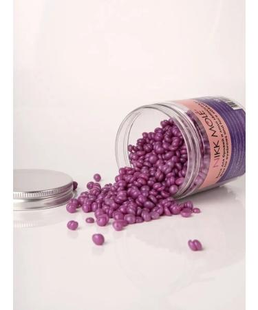 NIKK MOLE Wax for eyebrows and face "Grapes" in granules 100g - Buy Online on GoSupps.com