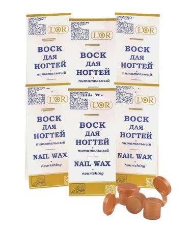 DNC 6 pcs wax nourishing for nails natural care - Buy Online on GoSupps.com