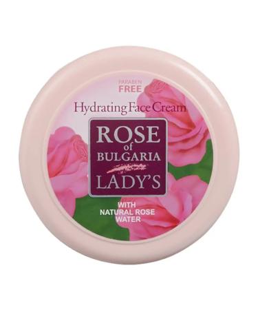 Rose of Bulgaria Face cream moisturizing Bulgarian rose 100ml - Buy Online on GoSupps.com