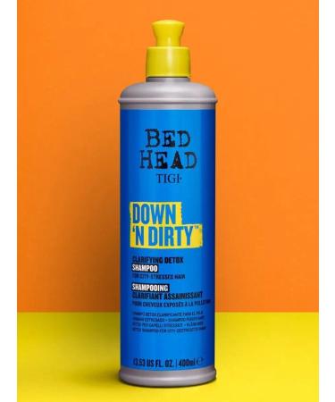 TIGI Shampoo - Hair detox Bed Head Down N Dirty 400ml