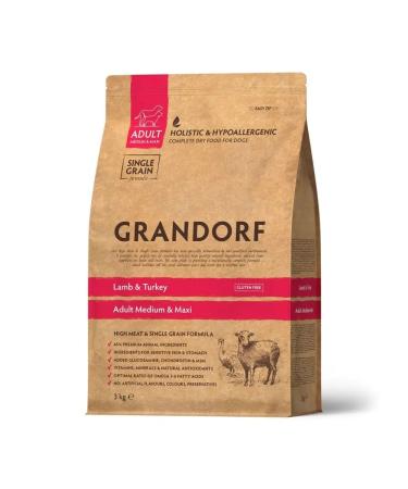 Grandorf Lamb with a Med & Maxi 3 kg of New - Buy Online on GoSupps.com