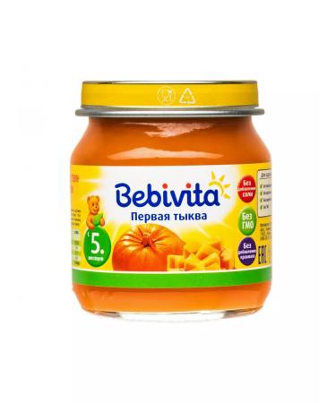 Bebivita Vegetable children's "pumpkin" from 5 months 6 x 100g - Buy Online on GoSupps.com