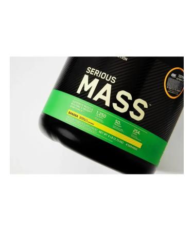 Optimum Nutrition Heiner Serious Mass 2720 g (banana) - Buy Online on GoSupps.com