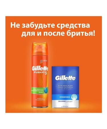 GILLETTE Razor and 4 interchangeable cassettes - Buy Online on GoSupps.com