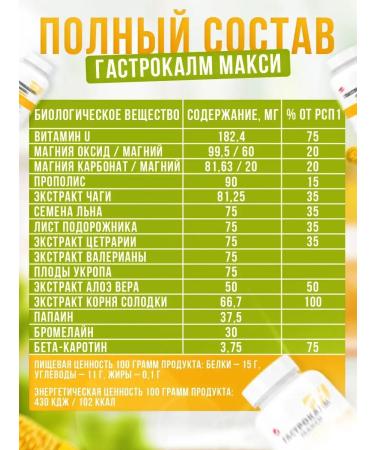 Art Life Gastrokalm maxi protection and gastrointestinal recovery - Buy Online on GoSupps.com