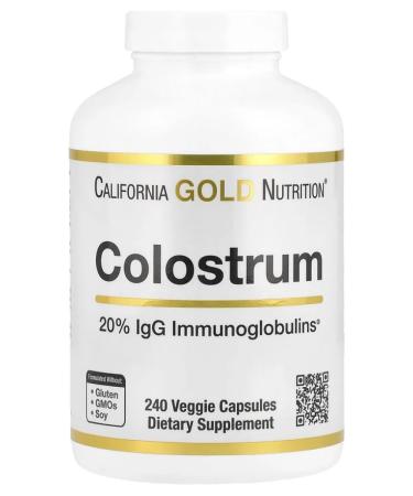 California Gold Nutrition CGN concentrated colostrum (colostrum) 240 kap