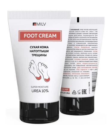 MILV Feet cream with urea 150 ml - Buy Online on GoSupps.com