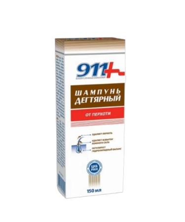 911 Degtyer dandruff shampoo 150 ml - 2 pcs - Buy Online on GoSupps.com