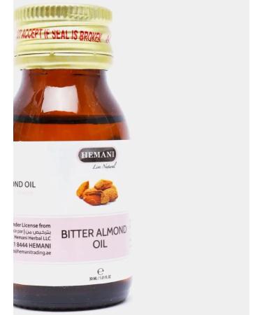 Hemani Natural oil almond oil for the face and body 30ml - Buy Online on GoSupps.com