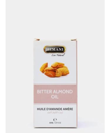 Hemani Natural oil almond oil for the face and body 30ml - Buy Online on GoSupps.com