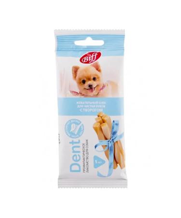 TiTBiT Dent Dent for dogs mini-rock with cottage cheese 3 units 90 grams - Buy Online on GoSupps.com