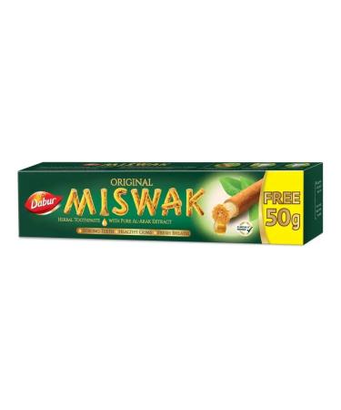 Dabur Toothpaste with an extract of Misvak 1 pc. 170 gr - Buy Online on GoSupps.com