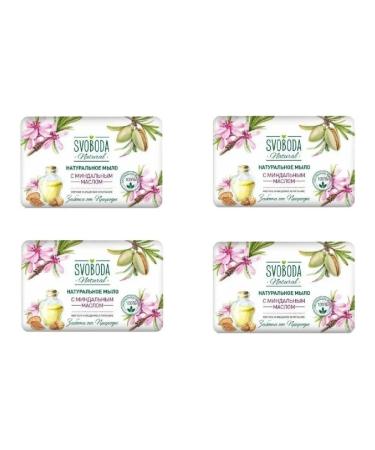 Velvet Freedom soap toilet with almond oil 4pcs