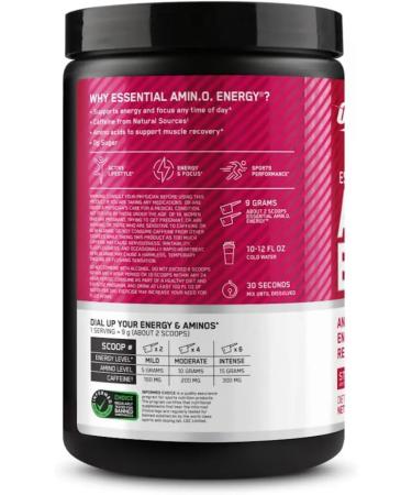 Optimum Nutrition Amino acids Amino Energy 270 g - strawberries - lime - Buy Online on GoSupps.com