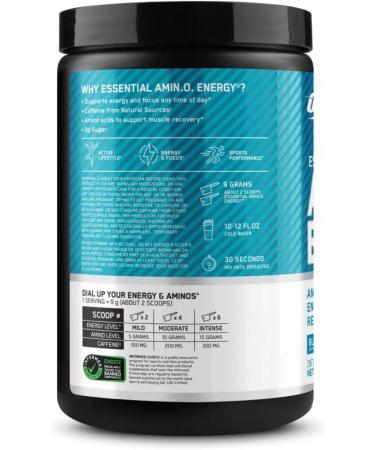 Optimum Nutrition Amino acids Amino Energy 270 g - blueberry mohito - Buy Online on GoSupps.com