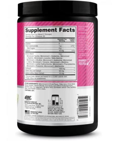 Optimum Nutrition Amino acids Amino Energy 270 g - watermelon - Buy Online on GoSupps.com