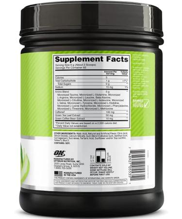 Optimum Nutrition Amino acids Amino Energy 585 g - green apple - Buy Online on GoSupps.com