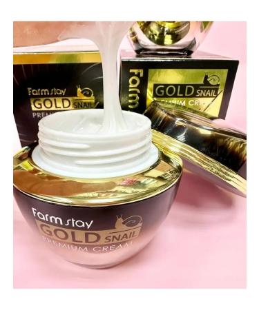 Farm Stay Gold Snail Premium Cream Cream from wrinkles