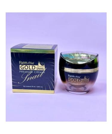 Farm Stay Gold Snail Premium Cream Cream from wrinkles - Buy Online on GoSupps.com
