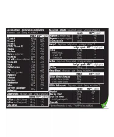 Scitec Nutrition Multivitamins Multi Pro Plus 30 servings - Buy Online on GoSupps.com