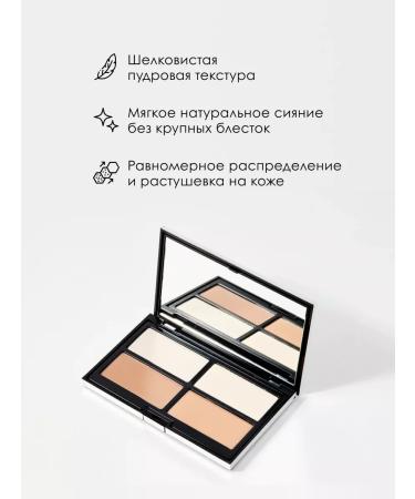PUPA Palette for contouring highlighter Contouring & Strobing 001 - Buy Online on GoSupps.com