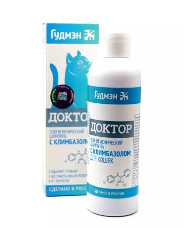 Goodman Cat shampoo doctor with climonon antifungal - Buy Online on GoSupps.com