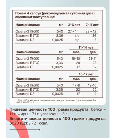 Eqville Omega 3 for children with vitamins D3 and E - Buy Online on GoSupps.com