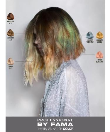 PROFESSIONAL BY FAMA Persistent hair dye without ammonia luminity - Buy Online on GoSupps.com