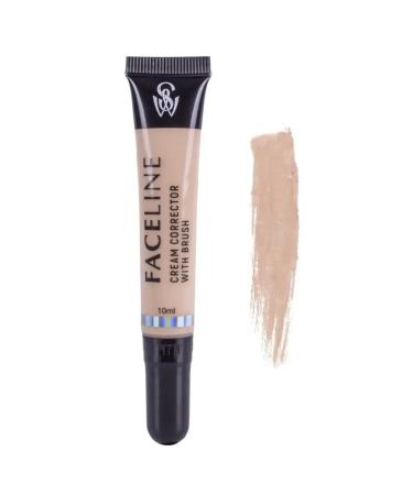 SHINEWELL Classer cream for face and eye with a brush tone 01 - Buy Online on GoSupps.com