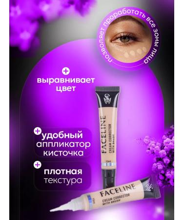 SHINEWELL Classer cream for face and eye with a brush tone 01 - Buy Online on GoSupps.com