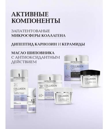 AFRODITA COSMETICS Eye cream with collagen rejuvenating - Buy Online on GoSupps.com