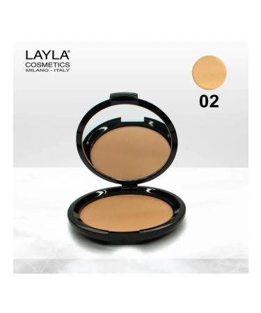 Layla Cosmetics Facial powder Matter fixing mat face No. 2 - Buy Online on GoSupps.com