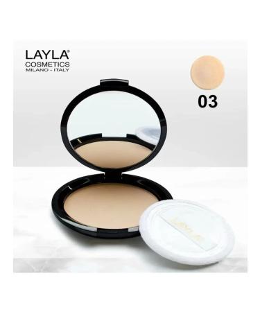 Layla Cosmetics Facial powder Matter fixing Mat Face No. 3 - Buy Online on GoSupps.com