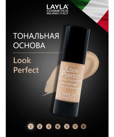 Layla Cosmetics Tonal face base moisturizing lifting 1 tone