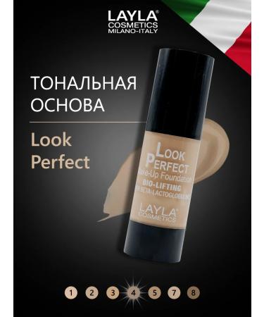 Layla Cosmetics Tonal face base moisturizing lifting 4 tone