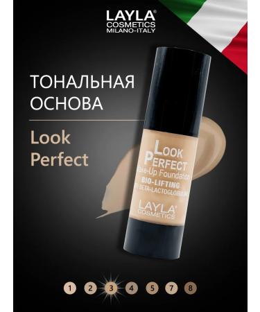 Layla Cosmetics Tonal face base moisturizing lifting 3 tone