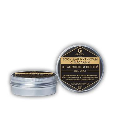 Grattol Clean wax with oils strengthening nails from brittleness