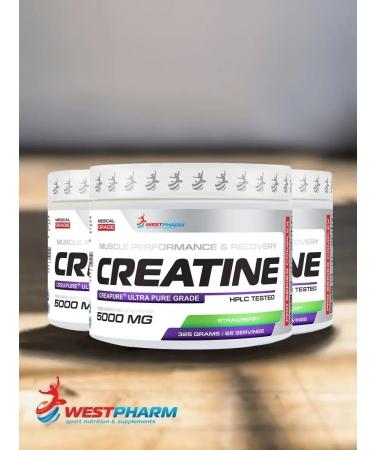 Westpharm Creatine ultra pure strawberries 325 g 65 servings