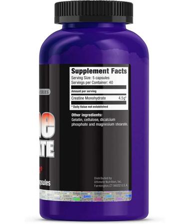Ultimate Nutrition Creatine Monohydrate Micronized Creatine MonohyDrate - Buy Online on GoSupps.com