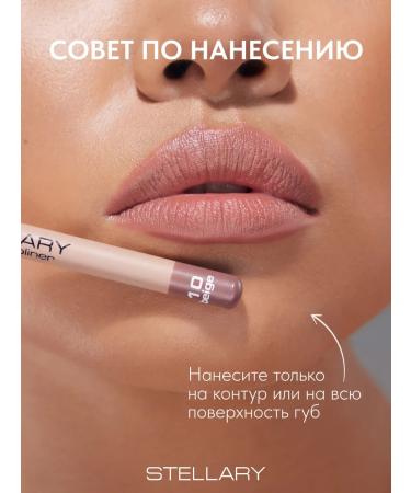 Stellary Lip pencil nude matte lipliner tone 10 - Buy Online on GoSupps.com