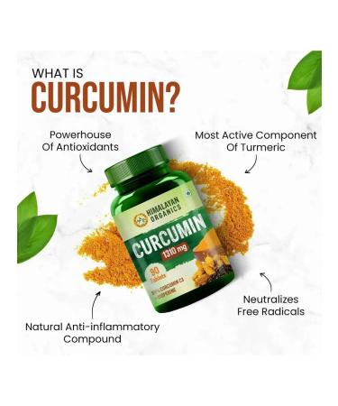 Himalayan Organics Curcumin with bioperin 90 tab. (1500 mg.) - Buy Online on GoSupps.com