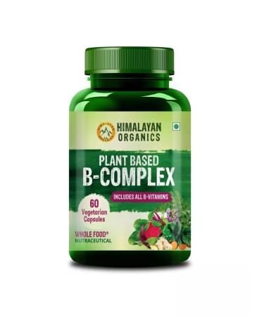 Himalayan Organics Plant BASED Vitamin B (B-Complex) 60 caps