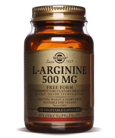 Solgar L Arginine 500 mg No. 50 - Buy Online on GoSupps.com