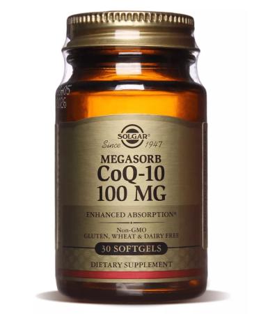 SOLGAR Coenzyme Q10 Vitamins for women 100 Mg dietary supplement 30pcs - Buy Online on GoSupps.com