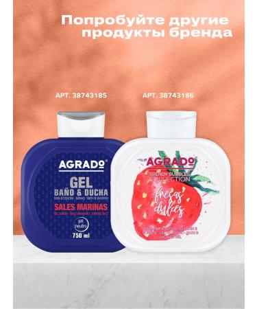 Agrado Set Gel shower Cosmos + mango 750 ml - Buy Online on GoSupps.com