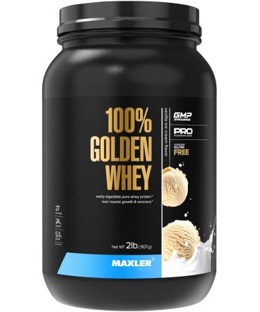 maxler Wastein protein 100% Golden Whey for gaining mass 907 g - Buy Online on GoSupps.com
